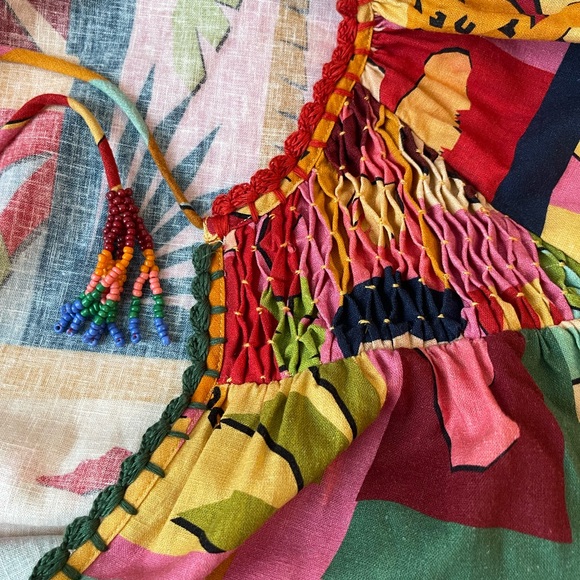 Farm Rio tunic dress beach coverup size S - Picture 6 of 11